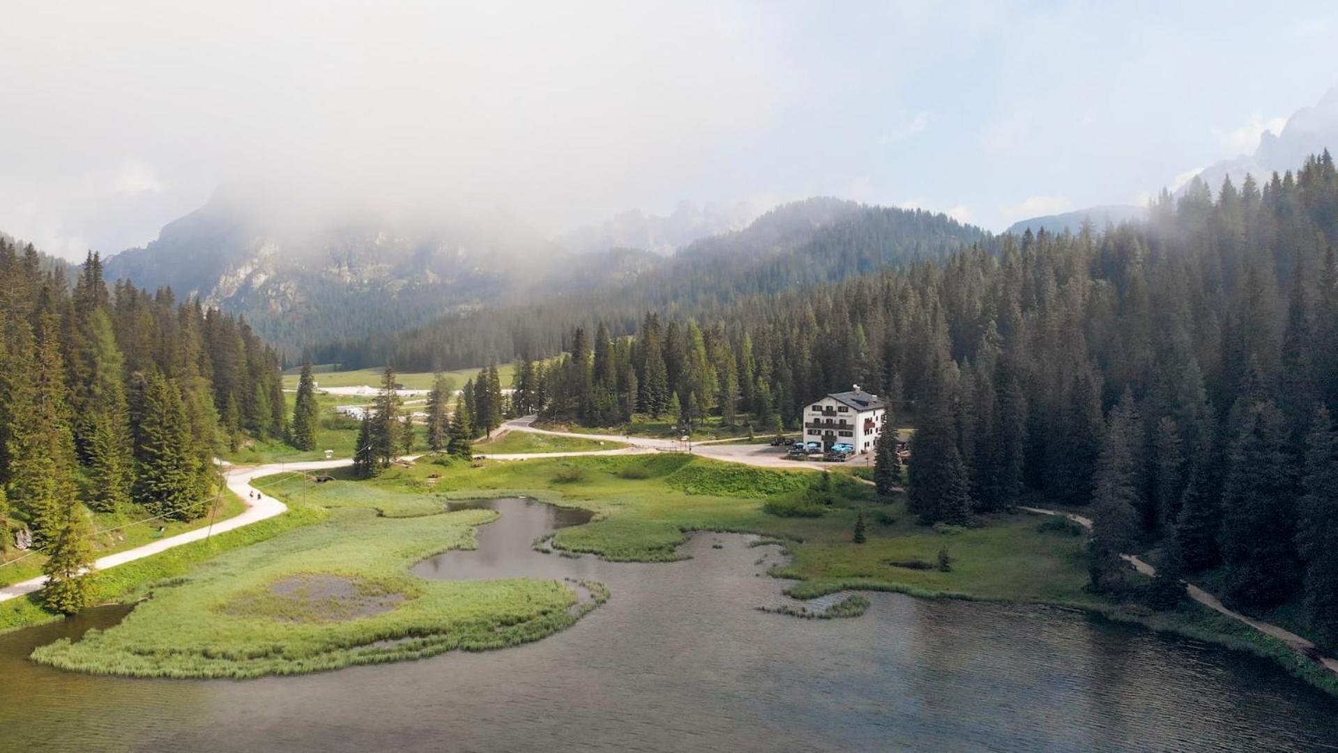 Hotel Miralago Misurina Kültér fotó