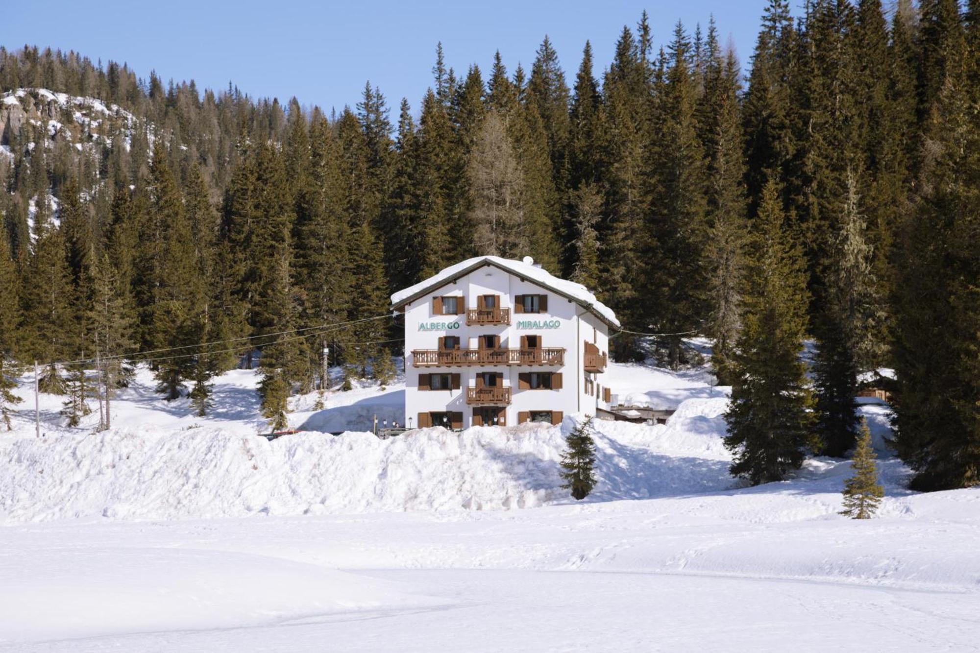 Hotel Miralago Misurina Kültér fotó