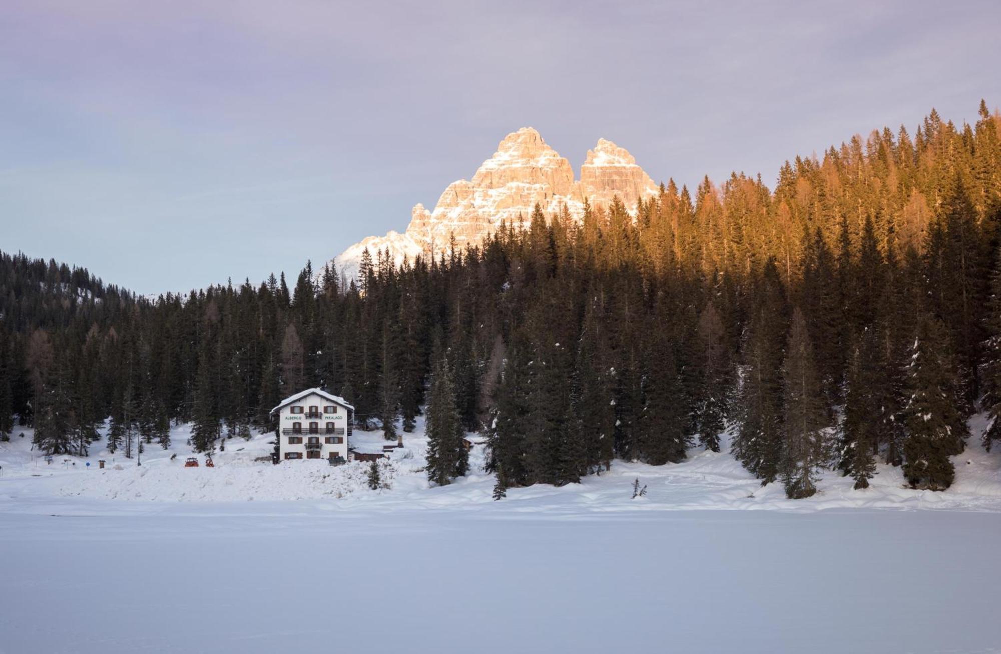 Hotel Miralago Misurina Kültér fotó