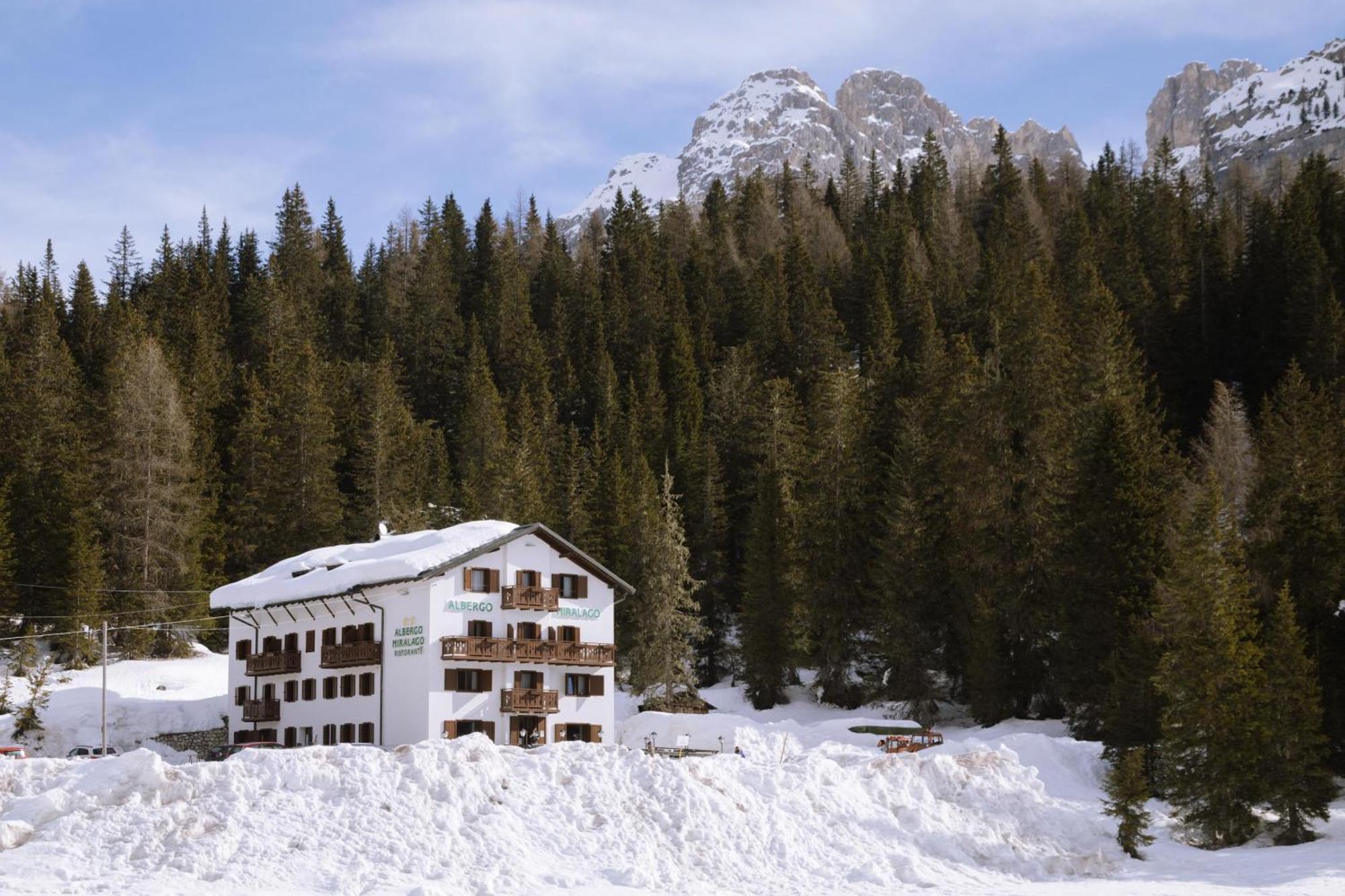 Hotel Miralago Misurina Kültér fotó