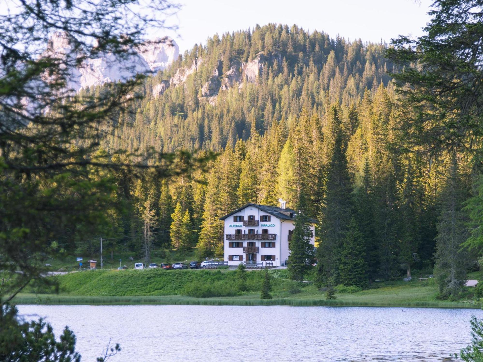 Hotel Miralago Misurina Kültér fotó