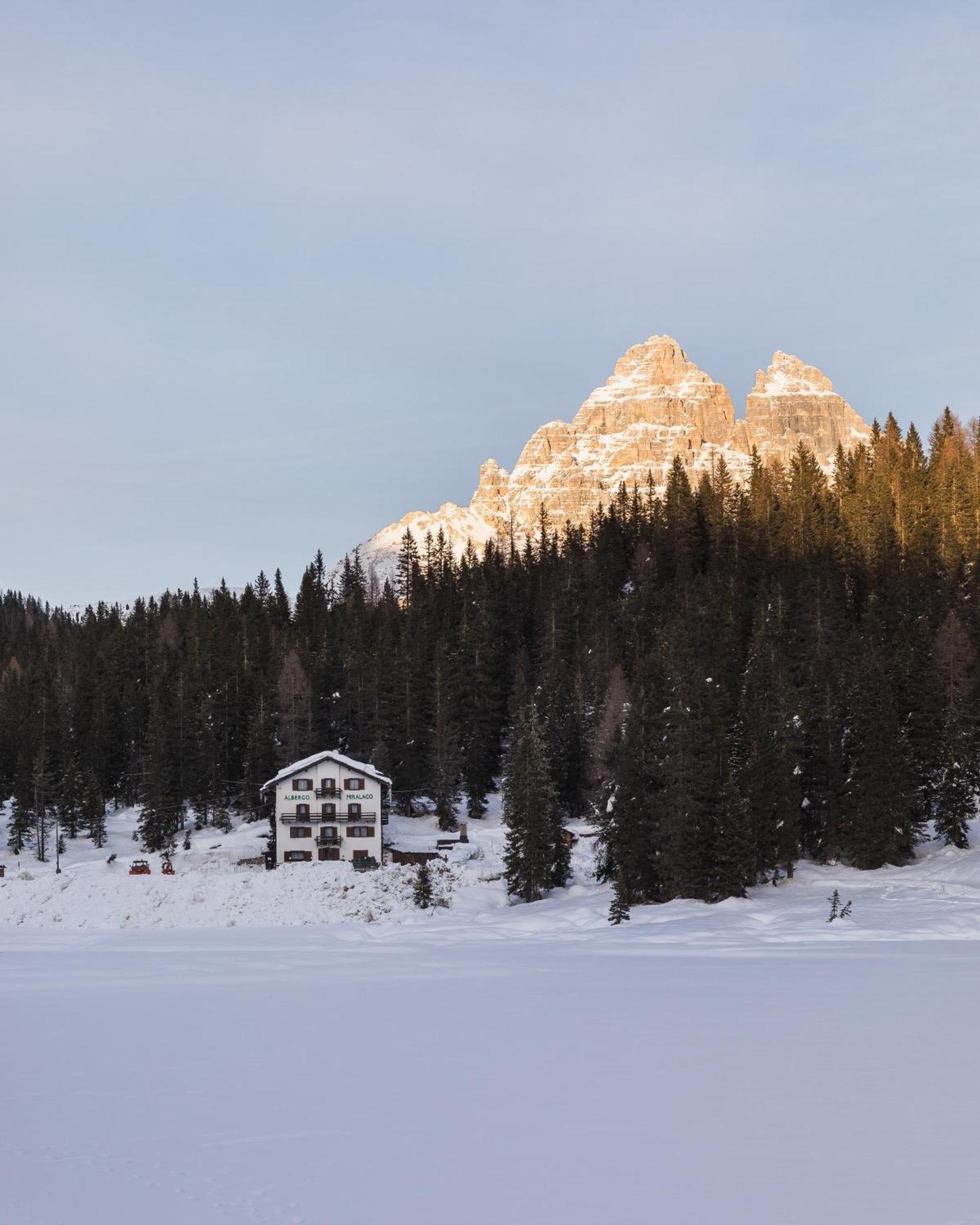 Hotel Miralago Misurina Kültér fotó